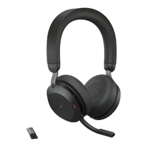 jabra evolve2 75 casque sans fil arceau bureau centre dappels bluetooth noir jabra evolve2 75 27599 999 999 bon prix maroc casa rabat tanger maxfor systeme2