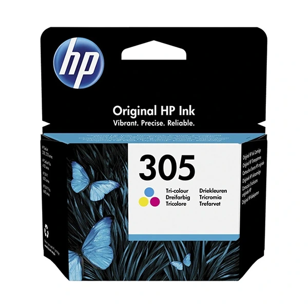 Cartouche d'encre HP 305 couleurs d'origine 3YM60AE