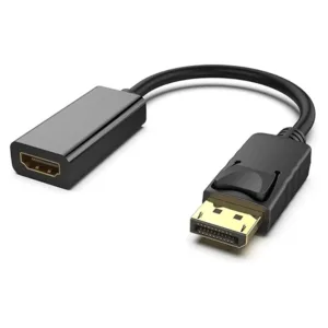 Adaptateur 4K DisplayPort vers HDMI Noir