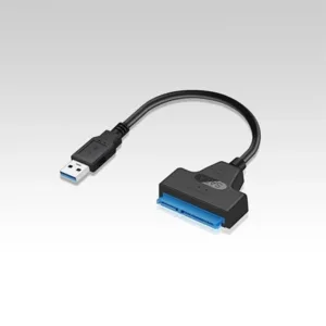 Adaptateur USB 3.0 vers SATA III pour Disques Durs 2,5" Vitesse de Transfert 6 Gbps,