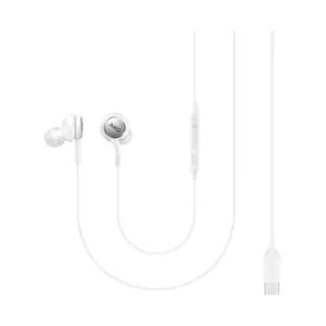 Écouteurs Samsung AKG Type-C Earphones Blanc - EO-IC100BWEGWW 3 ecouteurs samsung akg type c earphones blanc eo ic100bwegww bon prix maroc casa rabat tanger maxfor systeme 2