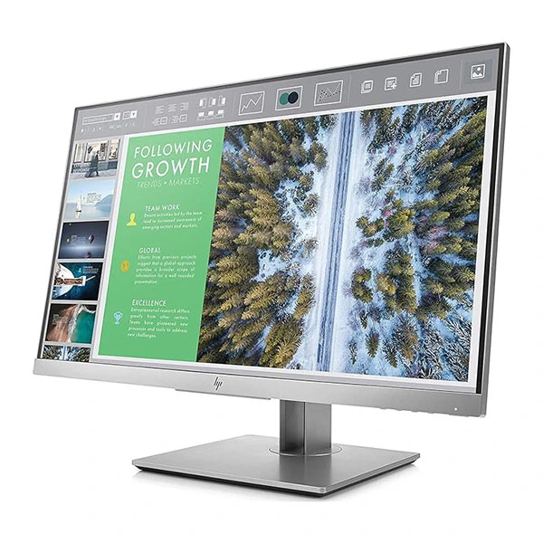 Moniteur LED HP EliteDisplay E243 de 23,8 pouces - argent