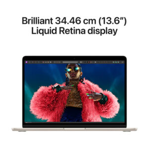 Apple MacBook Air 13.6" 2024 - Puce Apple M3 8 Cœurs CPU & 8 Cœurs GPU, 8 Go RAM, 256 Go SSD, Écran Liquid Retina, macOS 14 Sonoma - Starlight - MRXT3H/A 7 apple macbook air 13 6 2024 puce apple m3 8 coeurs cpu 8 coeurs gpu 8 go ram 256 go ssd ecran liquid retina macos 14 sonoma starlight mrxt3h a bon prix maroc casa rabat tanger maxfor systeme 6