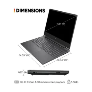 HP Victus 15-fb2063dx AMD Ryzen 5-7535HS - 8GB DDR5 - AMD Radeon RX 6550M - 512GB SSD - 15.6" FHD - Mica Silver - 9z7l4ua#aba 3 hp victus 15 fb2063dx amd ryzen 5 7535hs 8gb ddr5 amd radeon rx 6550m 512gb ssd 15 6 fhd mica silver 9z7l4uaaba bon prix maroc casa rabat tanger maxfor systeme 2