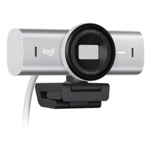 Logitech MX Brio Pale Grey 4K Ultra HD : Webcam Premium avec RightLight™ 3, HDR - 960-001554 3 logitech mx brio pale grey 4k ultra hd webcam premium avec rightlight 3 hdr 960 001554 bon prix maroc casa rabat tanger maxfor systeme 2