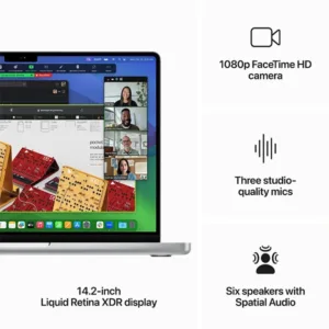 macbook pro apple m3 pro avec 11‑core cpu and 14‑core gpu 18gb ram 512gb ssd silver mrx63h a bon prix maroc casa rabat tanger maxfor systeme 4