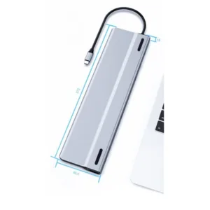 station daccueil multifonction 14 en 1 usb c laptop base 9199a bon prix maroc casa rabat tanger maxfor systeme 3