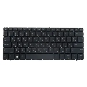 Clavier US pour HP EliteBook 840 G9, 845 G9, 840 G10 - Disposition QWERTY, Sans Rétroéclairage, Remplacement Haute Qualité