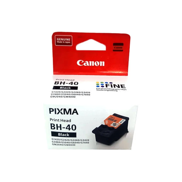 Tête d'impression Canon BH-40 Noir (3421C001AA) - Performance, Fiabilité et Qualité d'Impression pour Canon PIXMA G2420 et G3420