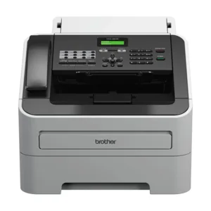 Brother FAX-2845, Télécopieur Laser Monochrome avec Combiné Téléphonique, Modem 33,6 Kbps, Chargeur 30 Feuilles, Mémoire 400 Pages, Copie 20 ppm
