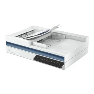 HP ScanJet Pro 2600 f1 - Scanner à Plat avec Chargeur Automatique, Recto-Verso, 1200 dpi, 25 ppm/50 ipm, USB 2.0, Capacité 60 Feuilles - 20G05A