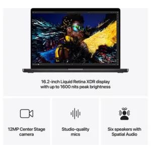 apple macbook pro 16 m4 max 14 cpu 32 gpu 36go ram 1to ssd ecran retina xdr noir spatial bon prix maroc casa rabat tanger maxfor systeme 4