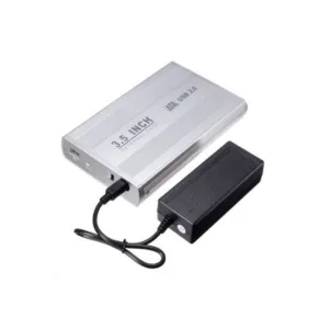 Boîtier Externe 3.5" SATA en Aluminium, USB 3.0/2.0, Jusqu’à 5Gbps, Compatible Windows/Mac/Linux – Stockage HDD Haute Vitesse