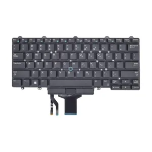 Clavier Dell Latitude E5450/E5470 Rétroéclairé AZERTY - Modèle NSK-LK0BC 04PTC5 avec Fonctionnalités Multimédia