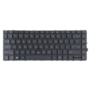 Clavier HP EliteBook 840/845/745 G7 G8 & 840 Aero G8 Rétroéclairé US avec TrackPoint -Noir Sans Cadre