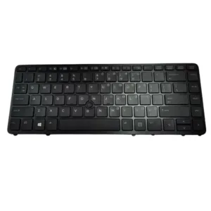 Clavier HP EliteBook 840 G1 / 850 G1 avec Cadre Rétroéclairé Original - QWERTY US (736654-001)