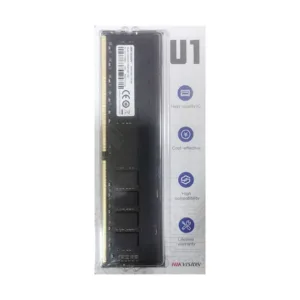 Mémoire RAM HIKVISION DDR4 8Go 3200MHz UDIMM pour PC Bureau - Performance Optimale et Fiabilité