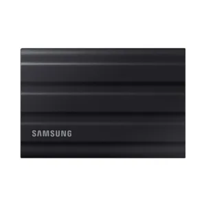 Samsung T7 Shield 2 To SSD Externe USB 3.2 - Vitesse 1050 Mo/s, Résistant Eau/Poussière, Sécurité, Noir - MU-PE2T0S