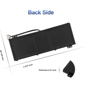 batterie compatible acer aspire nitro predator li polymer ap18e8m ap18e7m kt 00407 017 15 4v 58 75wh 4 cellules bon prix maroc casa rabat tanger maxfor systeme 2