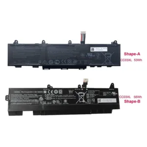 batterie originale hp elitebook 850 855 g7 g8 et zbook firefly 15 g7 g8 cc03xl 11 55v 56wh li ion bon prix maroc casa rabat tanger maxfor systeme 2