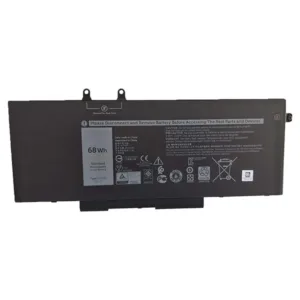 Batterie PC Portable Dell 68Wh 7.6V - Compatible Latitude 5400 5500, Precision 3540 3550, Inspiron 7590 7591 7791 2-en-1