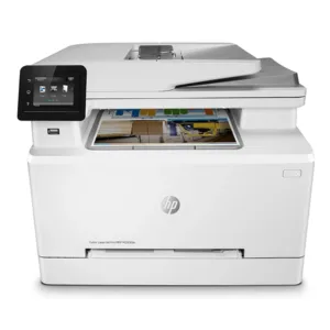 imprimante multifonction laser couleur hp laserjet pro m283fdn 4 en 1 21 ppm recto verso auto reseau ethernet gigabit bon prix maroc casa rabat tanger maxfor systeme