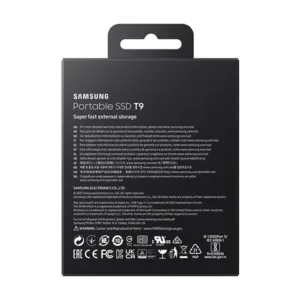 Samsung SSD Externe T9 – 4 TB / 2000 Mo/s MU-PG4T0B / EU 4 SSD Externe Samsung T9 – 4 TB 2000 Mos bon prix maroc casa rabat tanger maxfor systeme 4