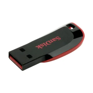 sandisk 16gb cruzer blade usb flash drive front