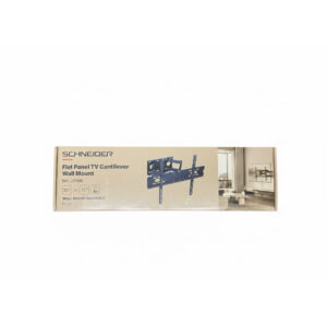 Support TV Mural Articulé Schneider L010M – Cantilever pour Écrans 30” à 75”